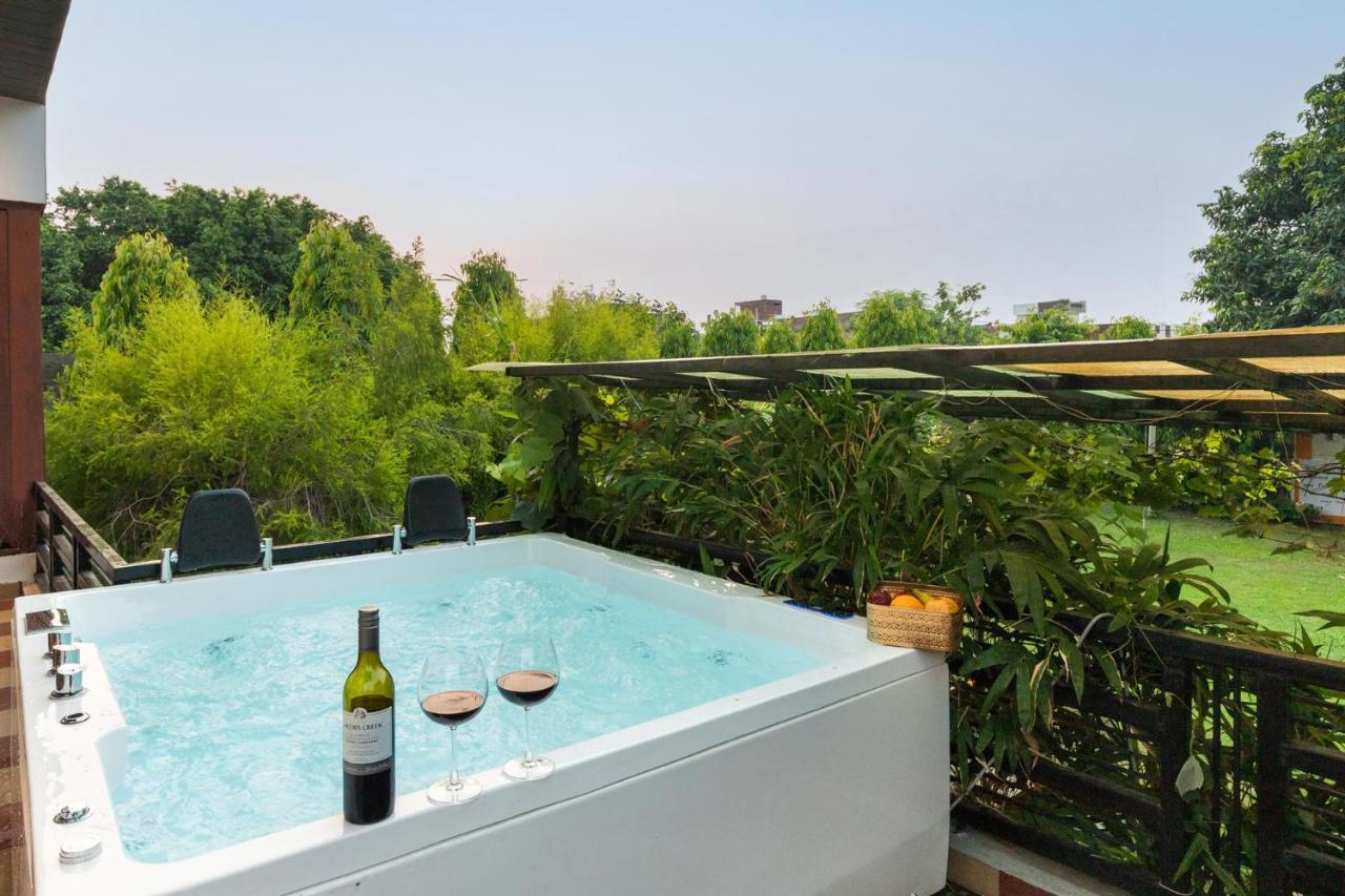 Stayvista At The Magnolia Farm With Indoor Pool & Jacuzzi Amritsar Exterior photo
